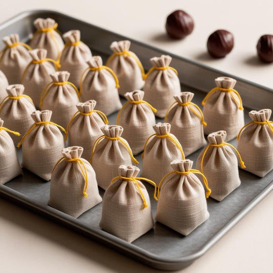 Coated nuts - Gifting tray - 50 small bags (80g)